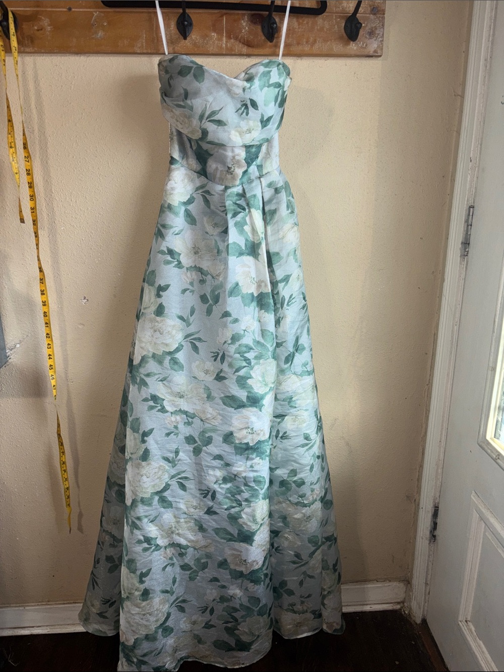 Exceptional sight strapless maxi by Lulus